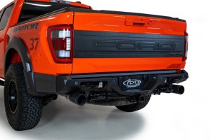 Ford Raptor Bumper - Rear - Addictive Desert Designs - Bomber - Hammer Black - `21-`27 Ford Raptor Bumper - Rear - Addictive Desert Designs - Bomber - Hammer Black - `21-`27